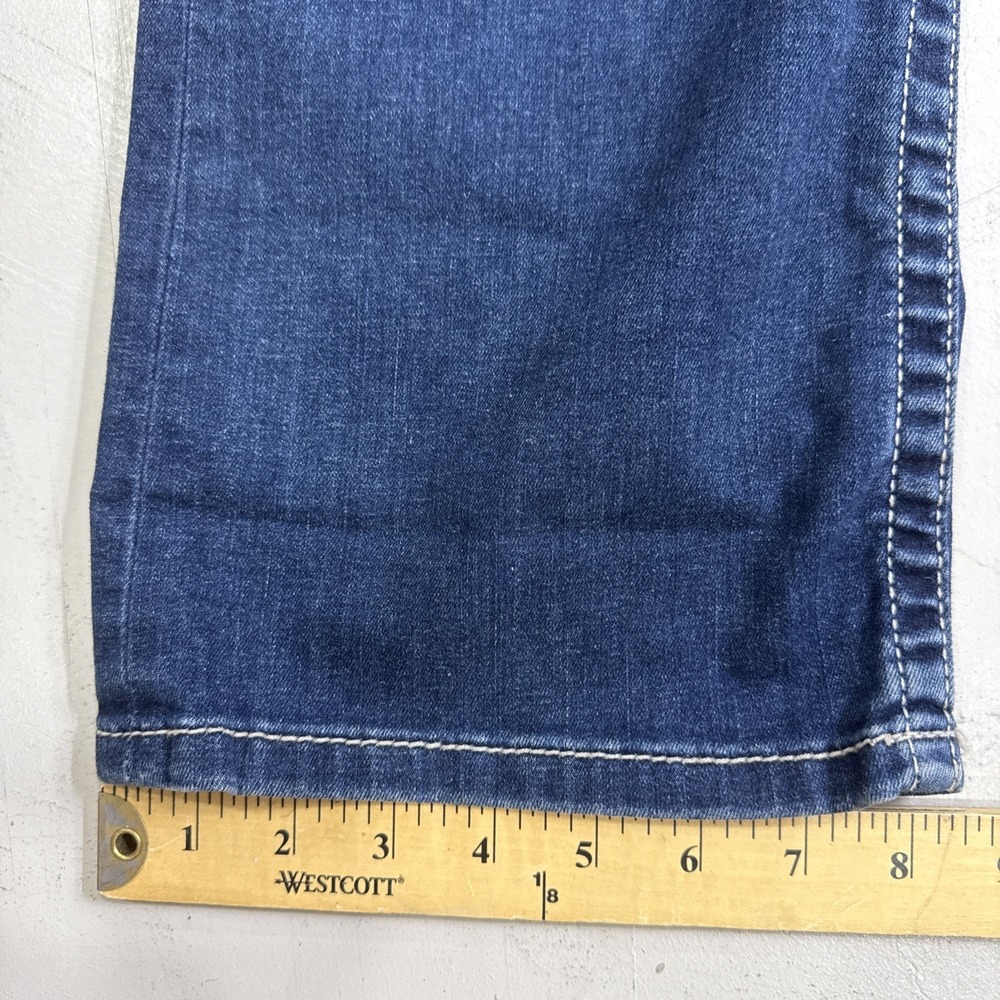 BKE Jeans Payton Womens 32R Mid Rise Blue Denim Bootcut Stretch BUCKLE - Picture 7 of 9